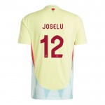 Günstige Fußballtrikots Spanien Joselu 12 Auswärtstrikot EURO 2024 Kurzarm